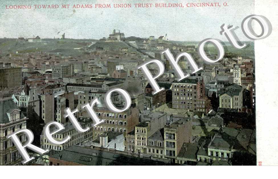 looking toward mont Adams from Union trust building