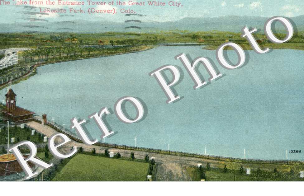 The Lake from Entrance Tower of the Great White City