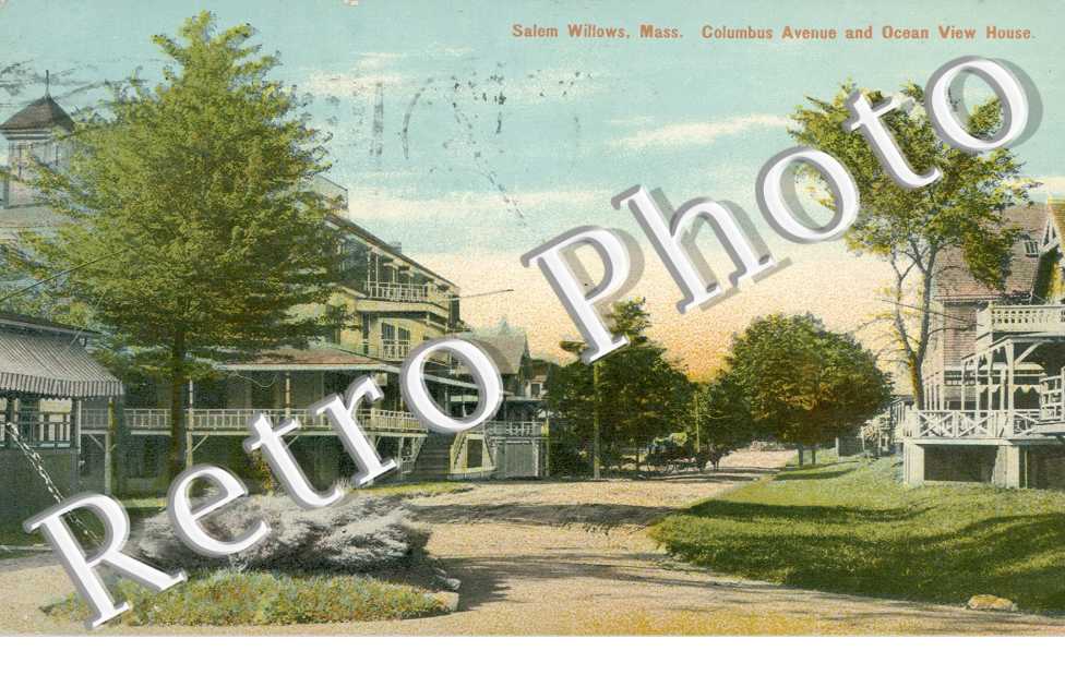 Columbus Avenue and Ocean view House