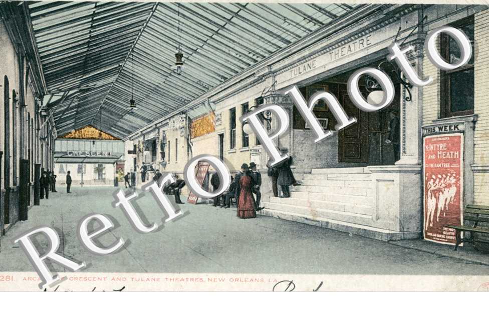 Arcade of crescent and tunale theatres