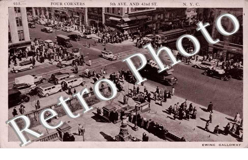 Four Corners, 5th Avenue and 42nd Street
