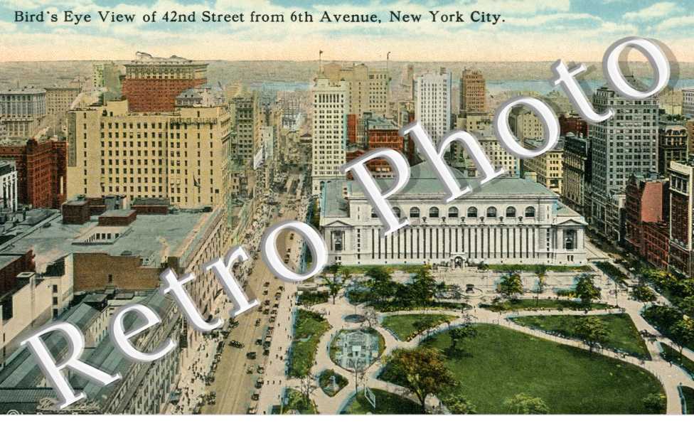 42nd street from 6th avenue