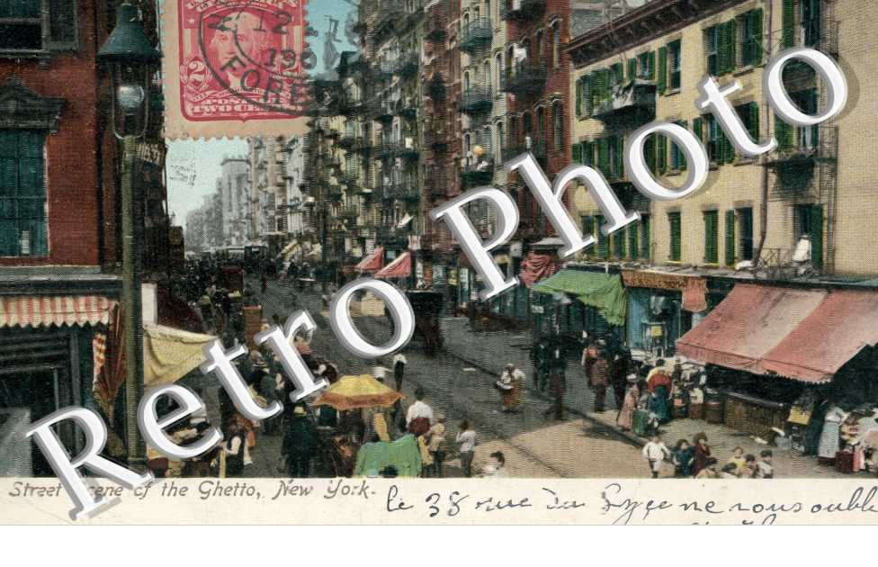 Street Scene of the Ghetto