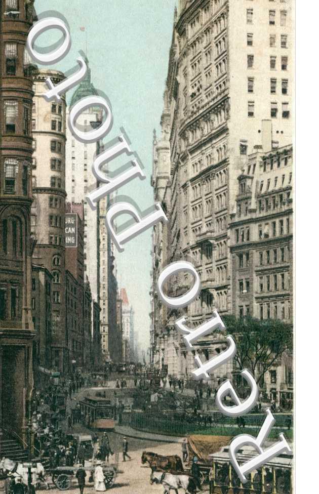 The Canyon of Lower Broadway