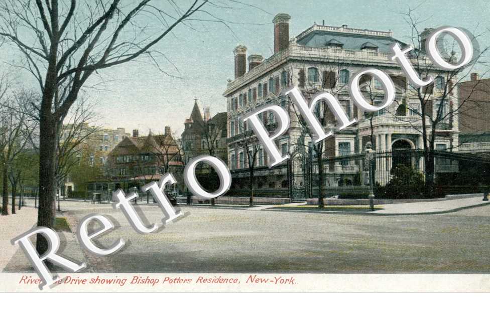 Riverside Drive showing Bishop Potters Residence