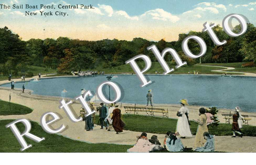 The Sail Boat Pond, Central Park