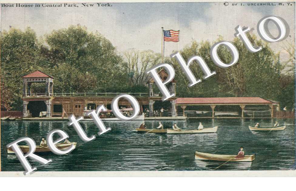 Boat-House in Central Park