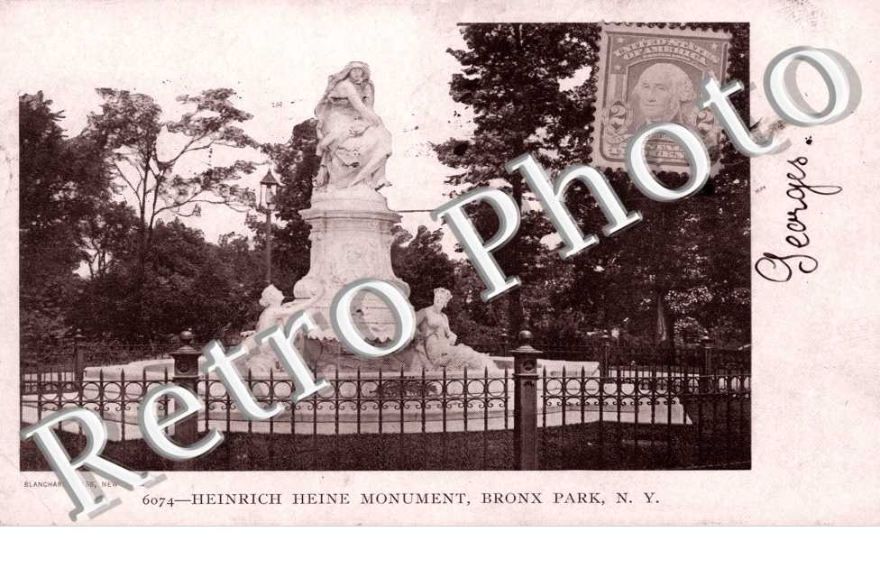 Heinrich Heine Monument, Bronx Park