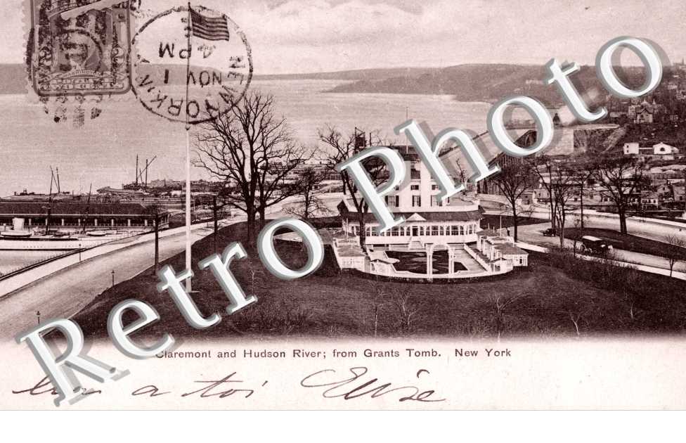Claremont and Hudson river from Grants Tomb