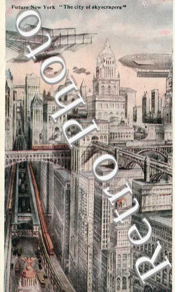 Future New York "The City of skyscrapers"
