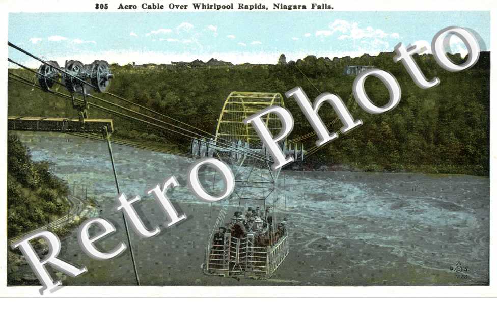 aero cable over whirlpool rapids