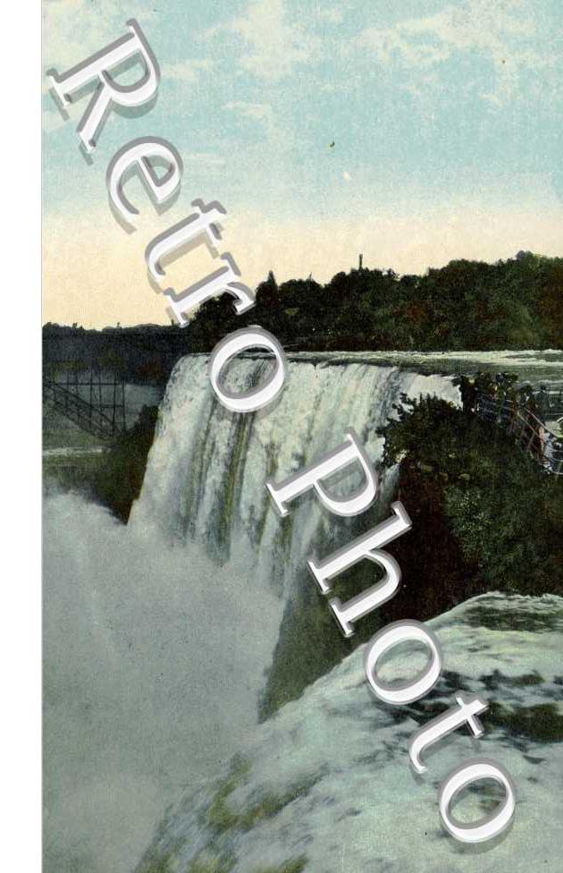 American falls from Goat island