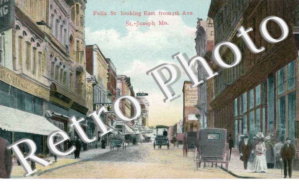 Felix Street looking East from 5th Avenue