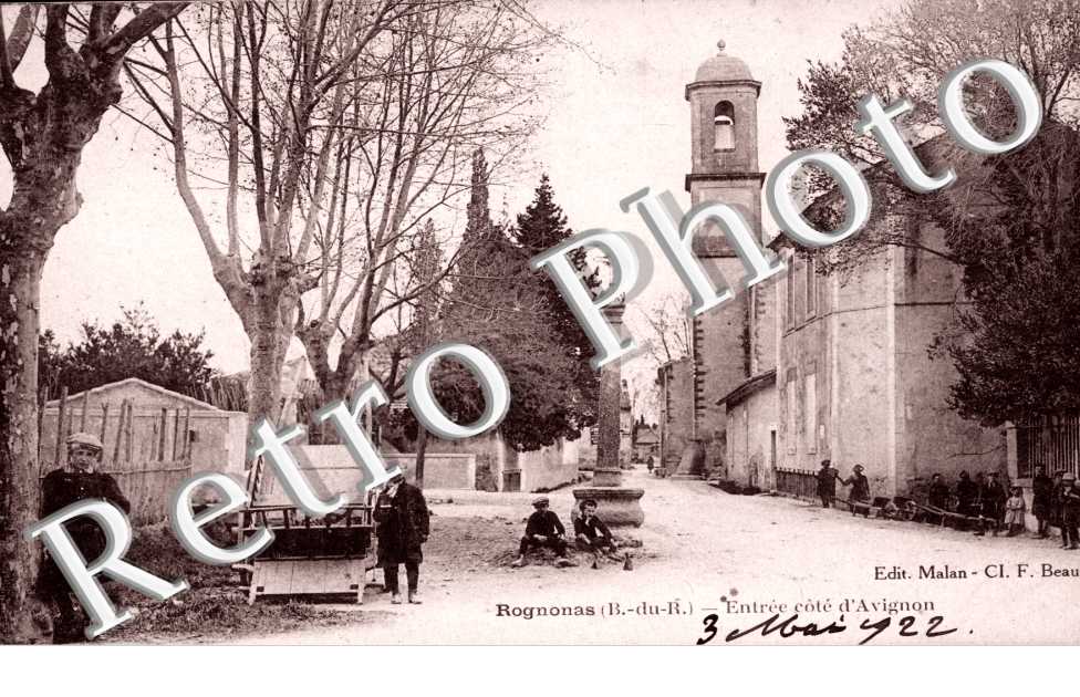 Entree cote Avignon