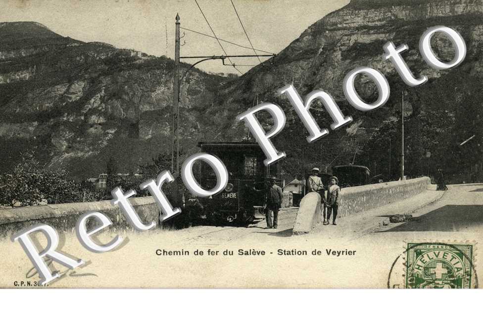 CHEMIN DE FER DU SALEVE  STATION DE VEYRIER