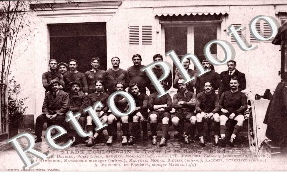 Stade Toulousain  Team 1ere de Rugby 1913-1914