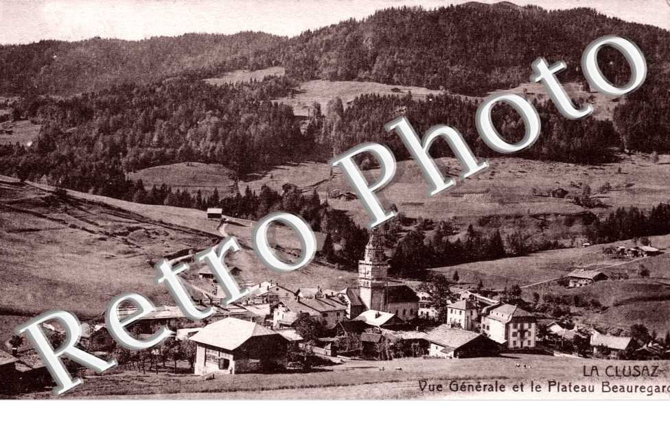 vue generale et le plateau Beauregard