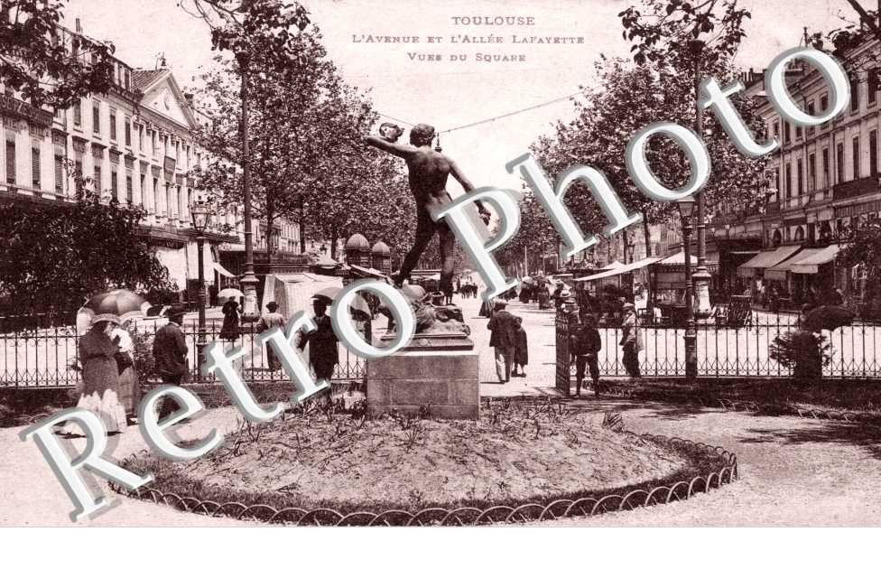 Avenue et allee Lafayette - Roosevelt (allees du President)