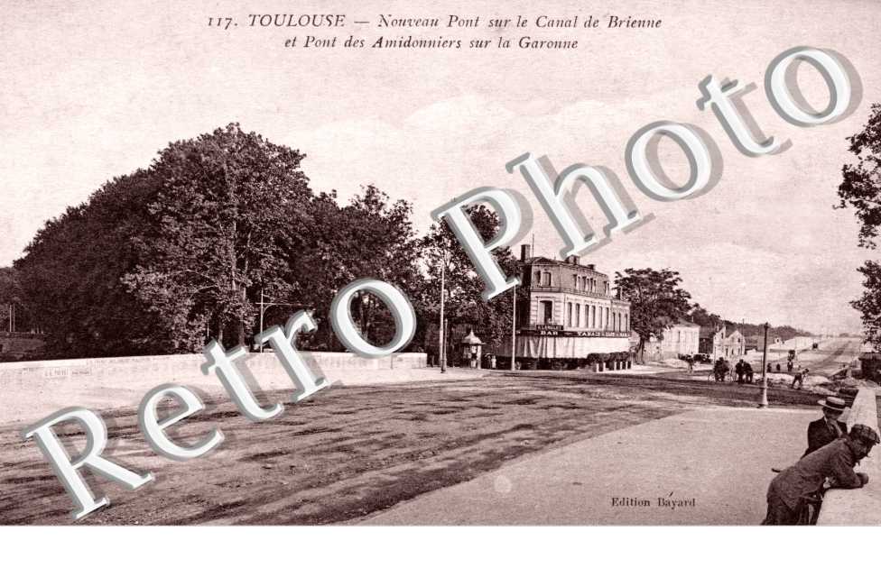 Pont sur le Canal de Brienne et Pont des Amidonniers sur la Garonne