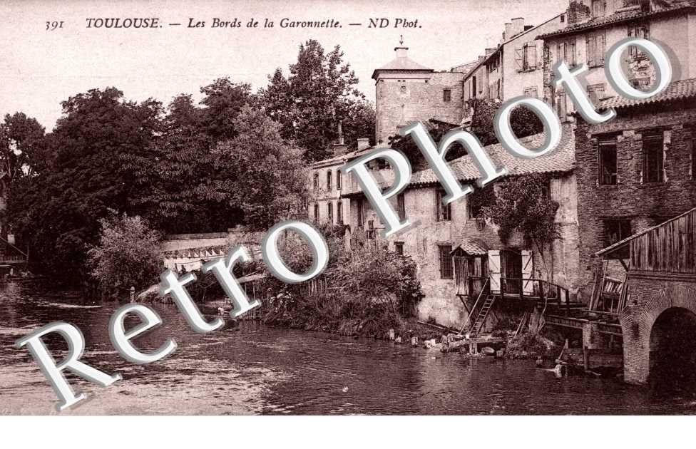 les bords de la Garonette