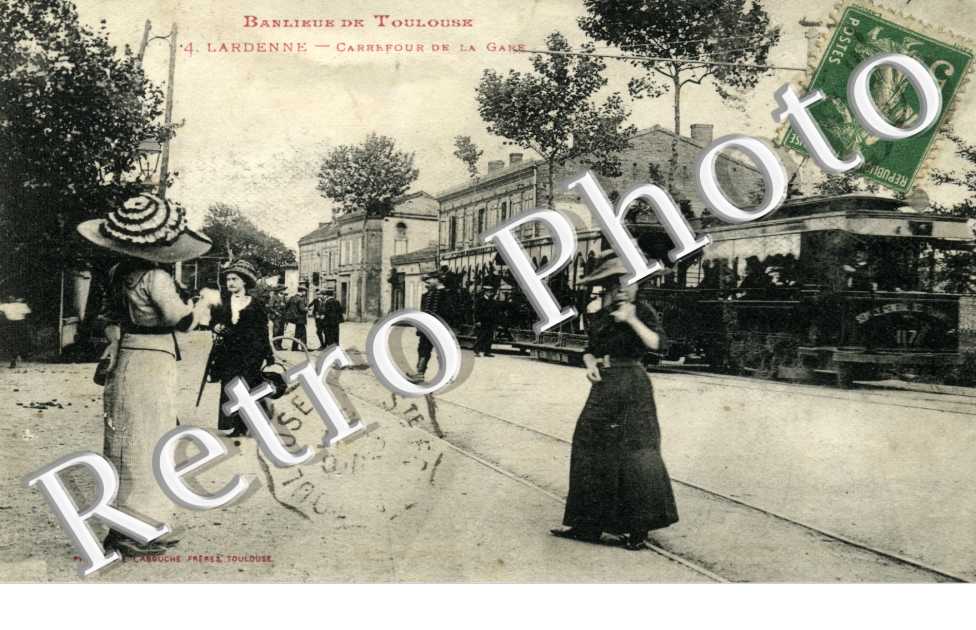 Lardenne carrefour de la gare