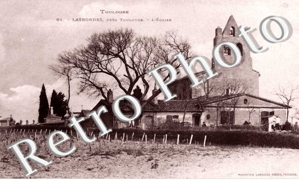 Lasbordes - l&#039;Eglise