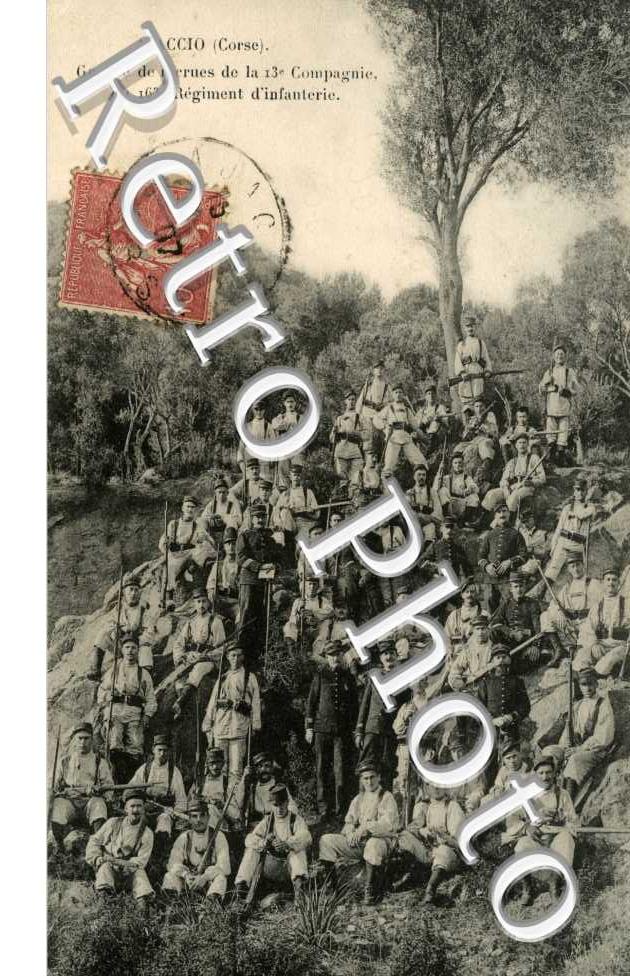 groupe de recrues de la 13e compagnie du 163e regiment d&#039;infanterie