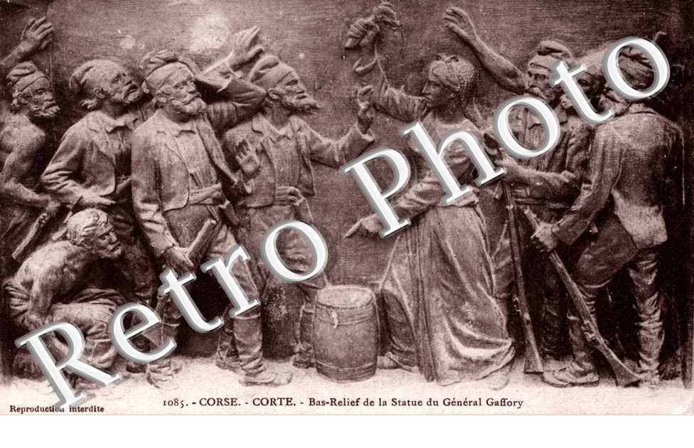 Bas relief de la statue du General Gaffory