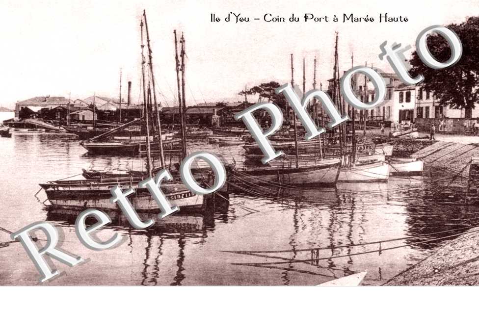 coin de port a maree haute