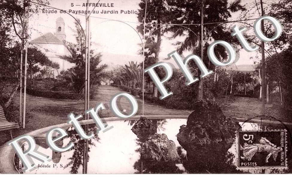 Etude de Paysages au Jardin Public