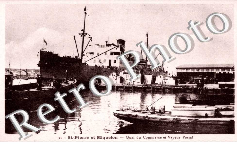 Quai du Commerce et Vapeur Postal