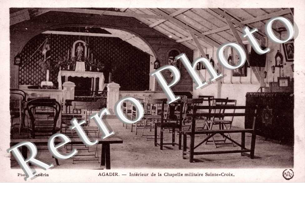 Interieur de la Chapelle militaire de Sainte Croix