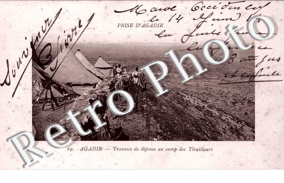 Travaux de defense au camp des Tirailleurs