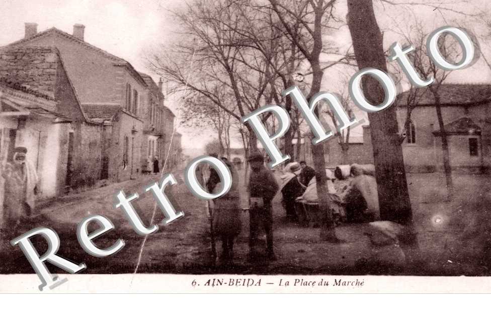 Ain-Beida, la Place du Marche