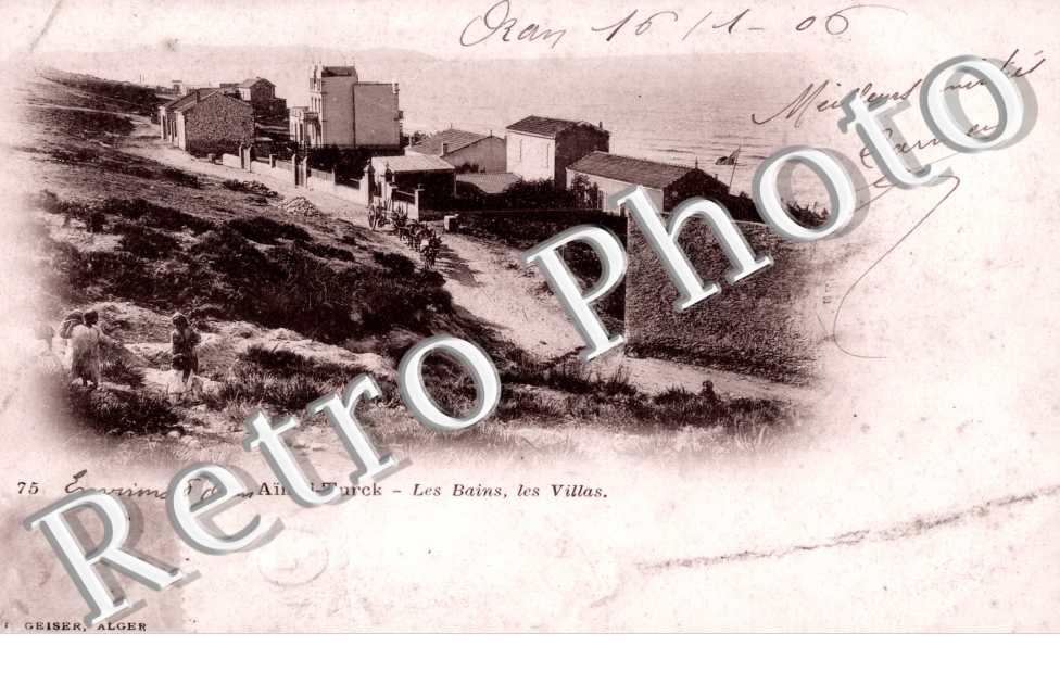 Les bains, les villas