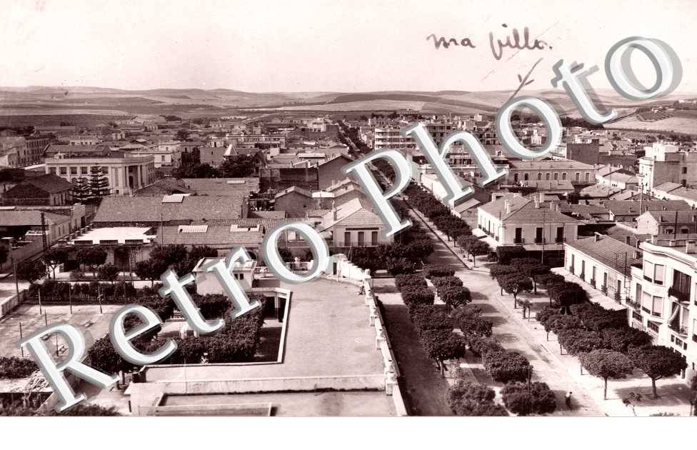 Vue generale et boulevard national