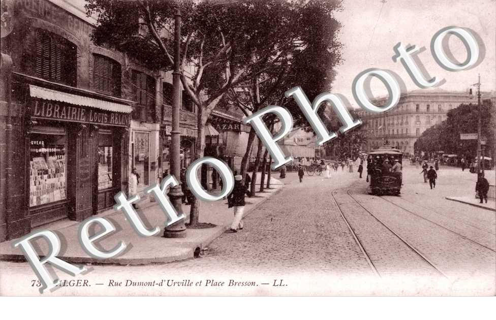 Rue Dumont-d'Urville et Place Bresson
