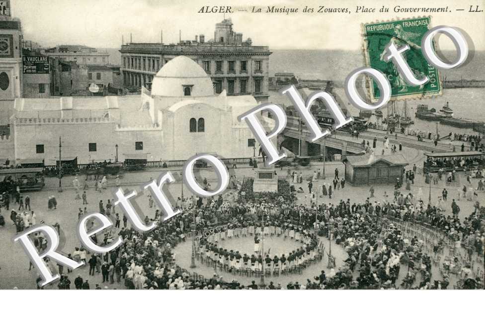 la Musique des Zouaves, Place du Gouvernement