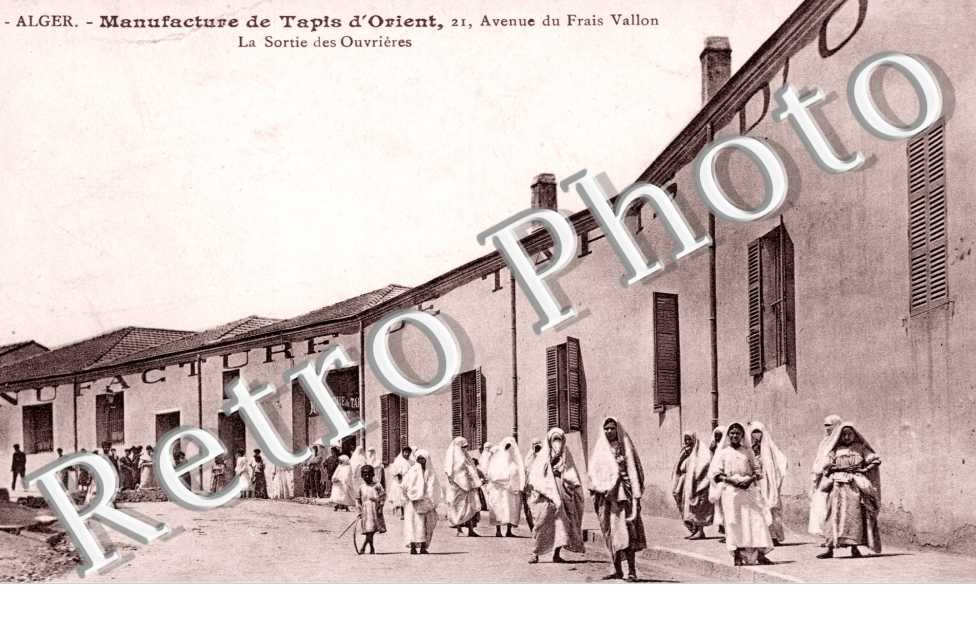 Manufacture de Tapis d'Orient, Avenue du Frais Vallon, la Sortie des Ouvrieres