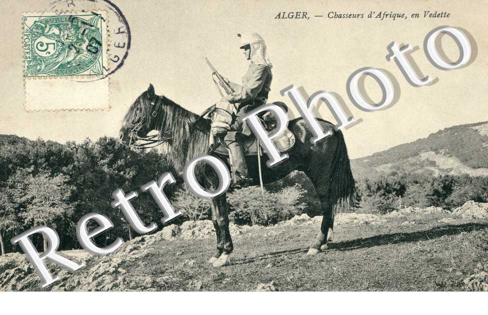 Chasseurs d'Afrique en vedette