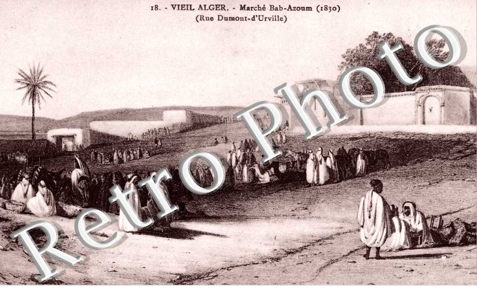 Marche Bab-Azoun (1830), Rue Dumont-d'Urville