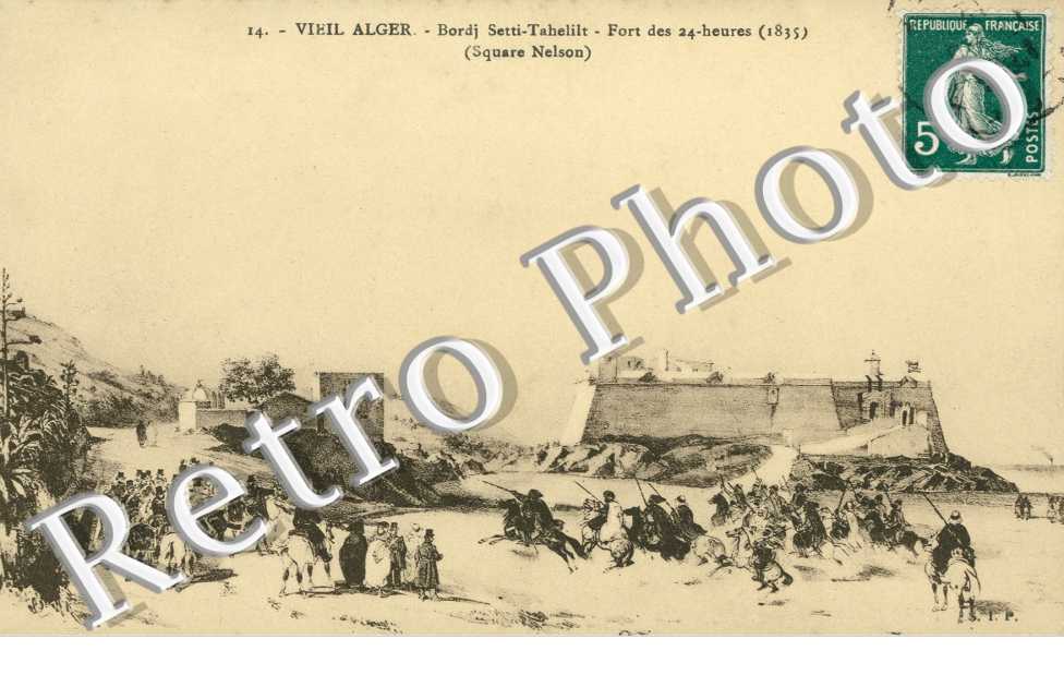 Bordj Setti-Tahelit, Fort des 24 heures (1835), Square Nelson
