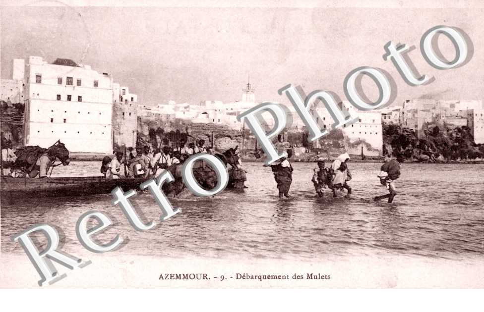 Debarquement des Mulets