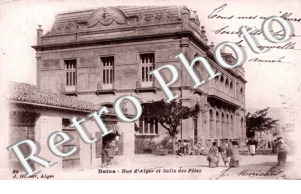 rue d'Alger et salle des fetes
