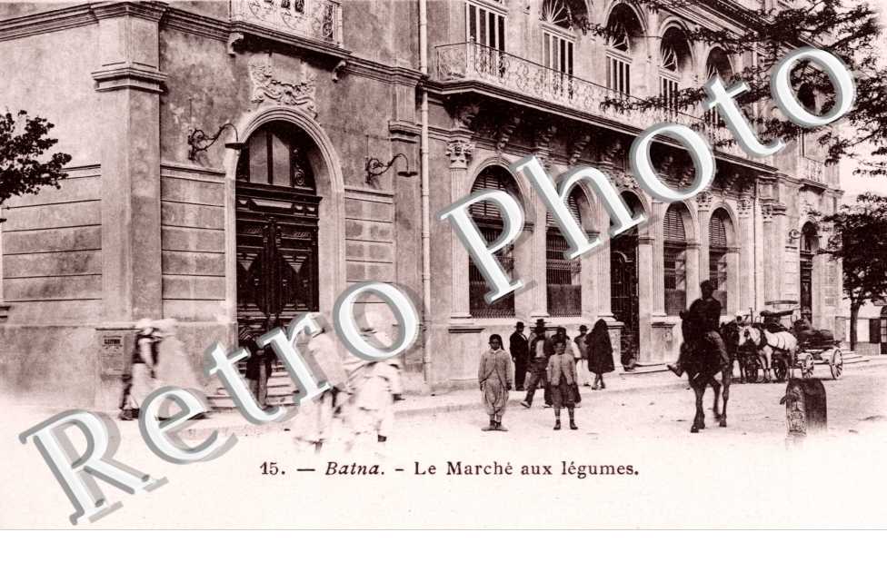 Le marché aux légumes