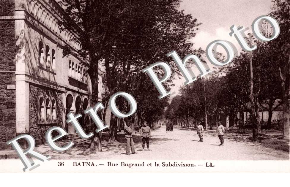 Rue Bugeaud et la Subdivision