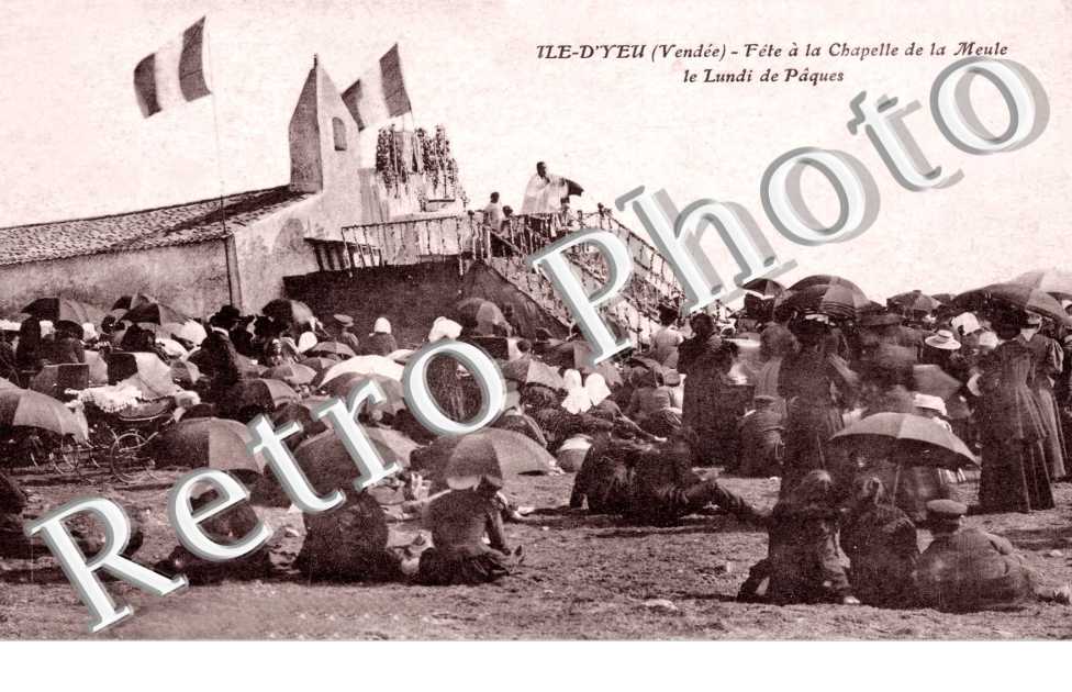 Fete a la chapelle de la Meule le lundi de Paques