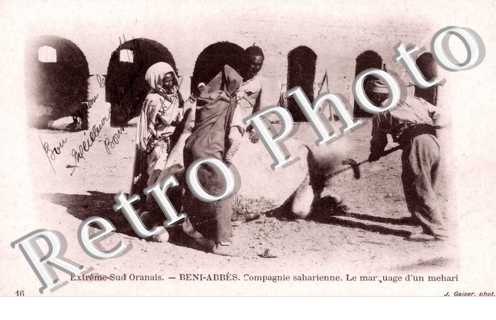 Compagnie saharienne, le marquage d&#039;une mehari