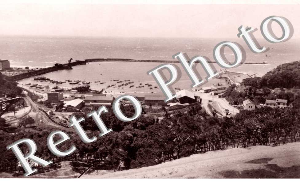 Vue generale du port