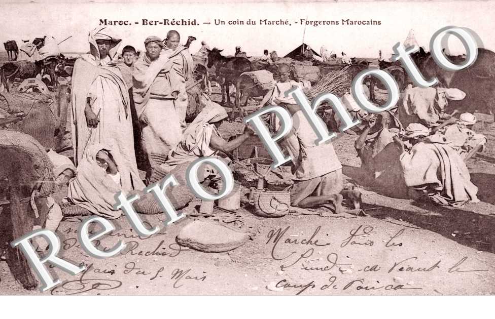 Un coin du marche - forgerons